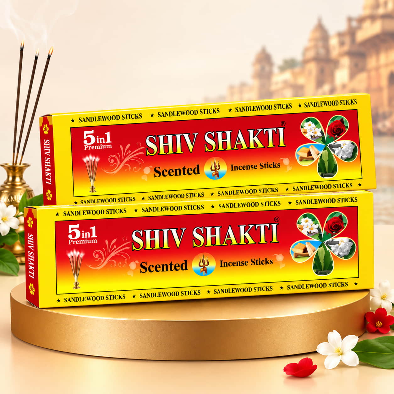 5-in-1 Scented Incense Sticks ₹7